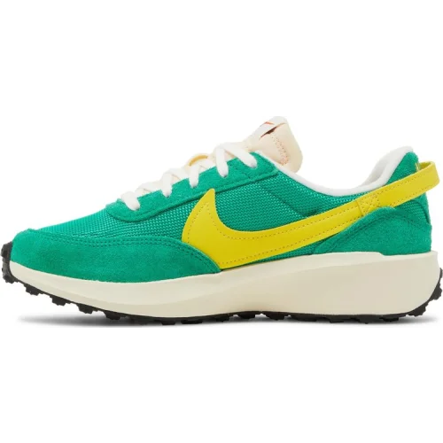 Wmns Waffle Debut Vintage 'Stadium Green Opti Yellow'