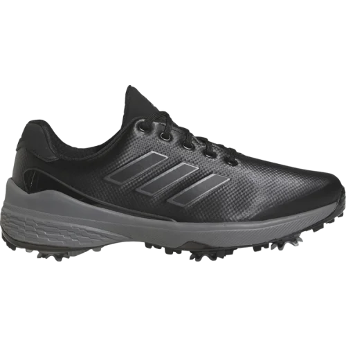 נעלי סניקרס ZG23 בצבע שָׁחוֹר מדגם ZG23 Golf 'Black Silver Metallic' מבית היוצר של חברת הענק אדידס