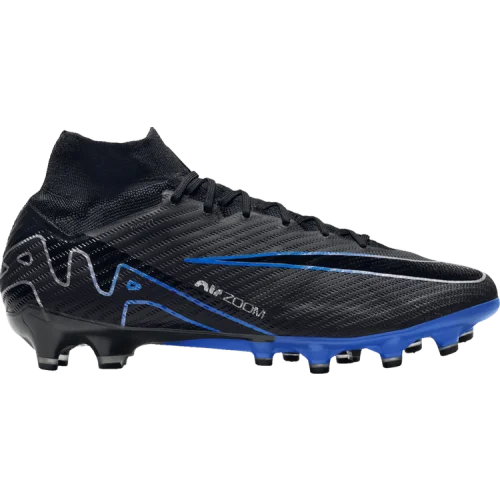 נעלי סניקרס זום Mercurial Superfly 9 בצבע שָׁחוֹר מדגם Zoom Mercurial Superfly 9 Elite AG Pro 'Shadow Pack' מבית היוצר של חברת הענק נייקי