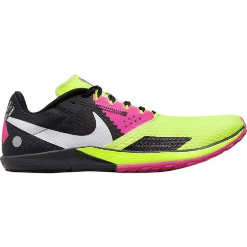 נעלי סניקרס זום יריב בצבע ירוק מדגם Zoom Rival Waffle 6 'Volt Hyper Pink' מבית היוצר של חברת הענק נייקי