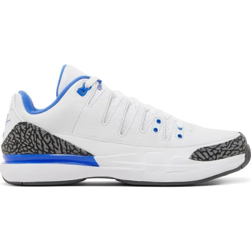 נעלי סניקרס סיור אדי זום בצבע לבן מדגם Zoom Vapor Tour AJ3 'Racer Blue' מבית היוצר של חברת הענק נייקי