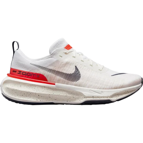 נעלי סניקרס זוםX Invincible 3 בצבע לבן מדגם ZoomX Invincible Run Flyknit 3 'White Bright Crimson' מבית היוצר של חברת הענק נייקי