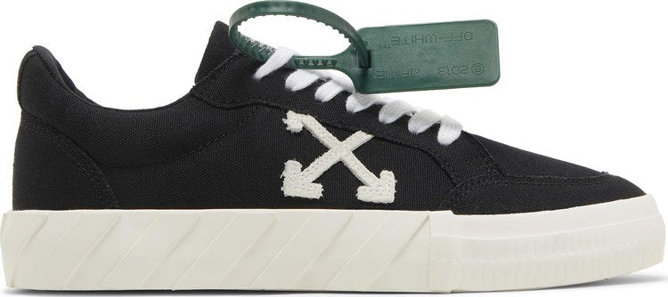 נעלי סניקרס Off-White Wmns Vulc Sneaker 'Black White' של המותג אוף וויט בצבע שָׁחוֹר עשויות בַּד