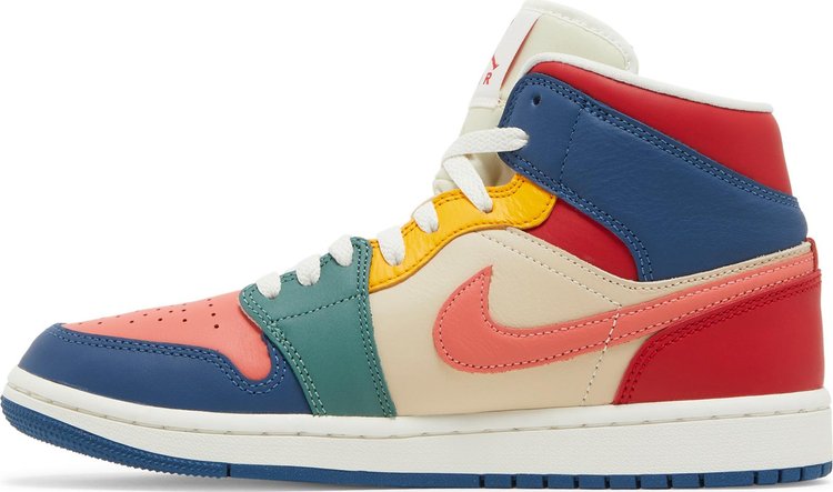 Wmns Air Jordan 1 Mid SE 'Multi-Color'