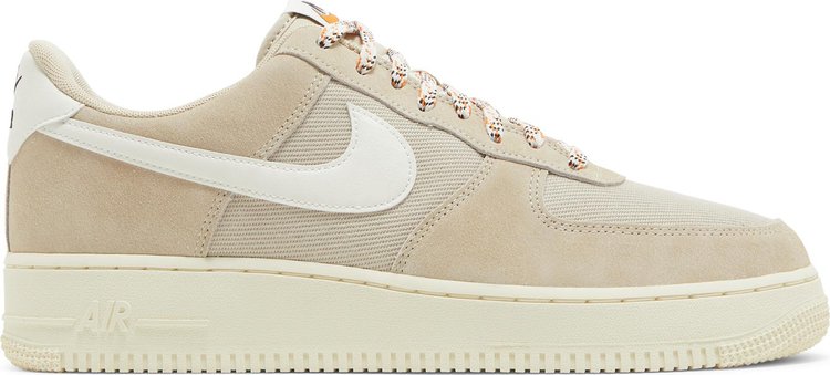 נעלי סניקרס Air Force 1 '07 LV8 'Certified Fresh - Rattan' של המותג נייקי בצבע שָׁזוּף עשויות עור (זמש)