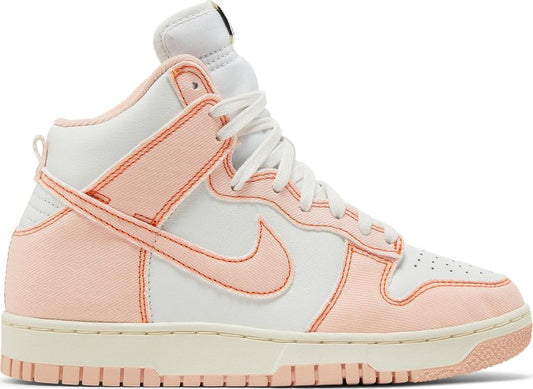 נעלי סניקרס Wmns Dunk High 1985 'Arctic Orange' של המותג נייקי בצבע כתום עשויות כותנה