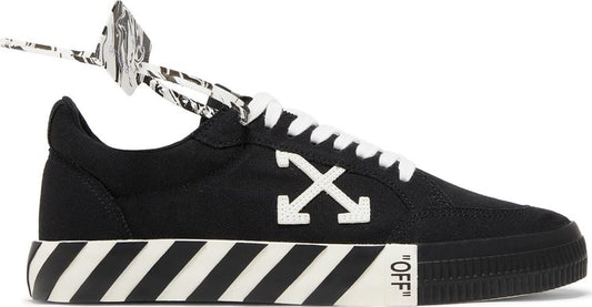 נעלי סניקרס Off-White Vulc Sneaker Low 'Black White' של המותג אוף וויט בצבע שָׁחוֹר עשויות כותנה