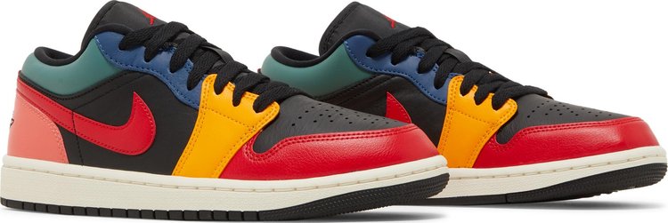 Wmns Air Jordan 1 Low SE 'Black Multi-Color'