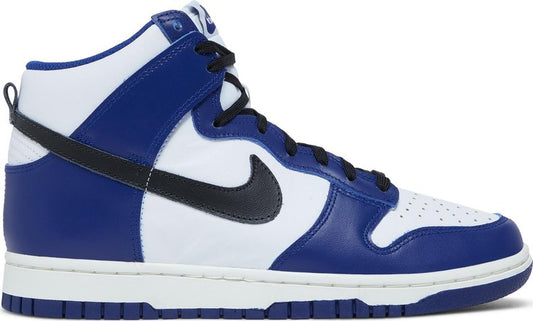 נעלי סניקרס Wmns Dunk High 'Deep Royal Blue' של המותג נייקי בצבע כְּחוֹל עשויות עוֹר