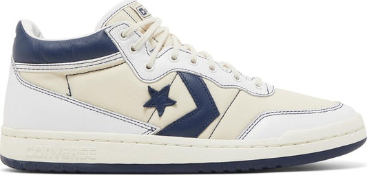 נעלי סניקרס Sage Elsesser x Fastbreak Pro Mid 'White Navy' של המותג קונברס אולסטאר בצבע לבן עשויות ניילון