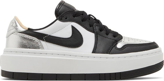 נעלי סניקרס Wmns Air Jordan 1 Elevate Low SE 'Silver Toe' של המותג נייקי בצבע כסף עשויות עוֹר