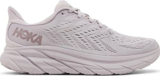 נעלי סניקרס Wmns Clifton 8 'Lilac Marble' של המותג הוקה בצבע סָגוֹל עשויות רֶשֶׁת