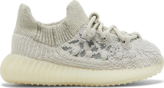 נעלי סניקרס Yeezy Boost 350 V2 CMPCT Infants 'Slate Bone' של המותג אדידס בצבע קרם עשויות ניילון פוליאסטר Primeknit