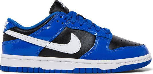 נעלי סניקרס Wmns Dunk Low 'Game Royal' של המותג נייקי בצבע כְּחוֹל עשויות עוֹר