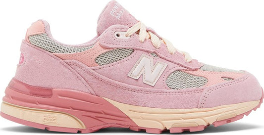 נעלי סניקרס Joe Freshgoods x Wmns 993 Made in USA 'Performance Art - Powder Pink' של המותג ניו באלאנס בצבע וָרוֹד עשויות עור (זמש)