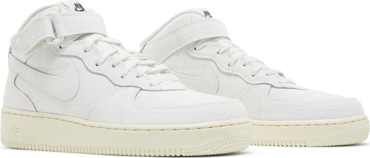 Wmns Air Force 1 '07 Mid 'White Canvas'