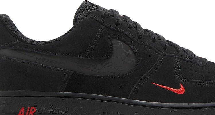 Air Force One '07 LV8' Reflective Swoosh-Black Crimson '