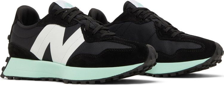 Wmns 327 'Black Bright Mint'