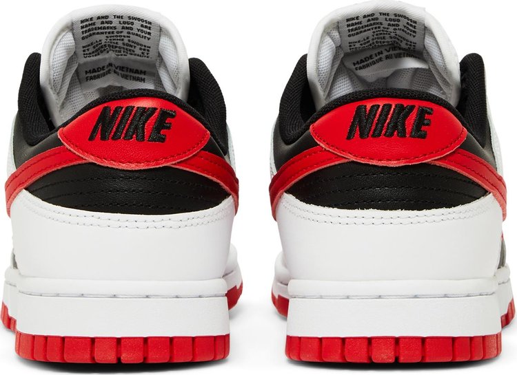 Dunk Low 'White Black Red'