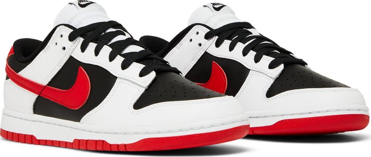 Dunk Low 'White Black Red'