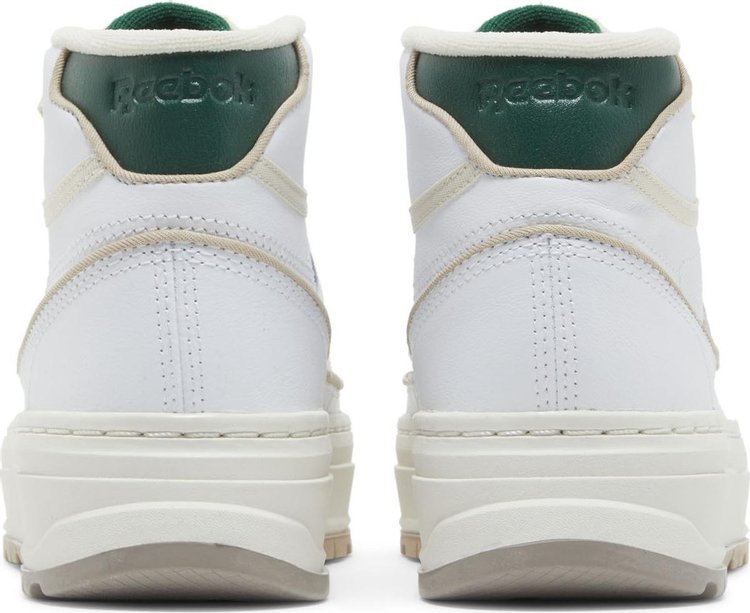 Wmns Club C Geo Mid 'White Dark Green'