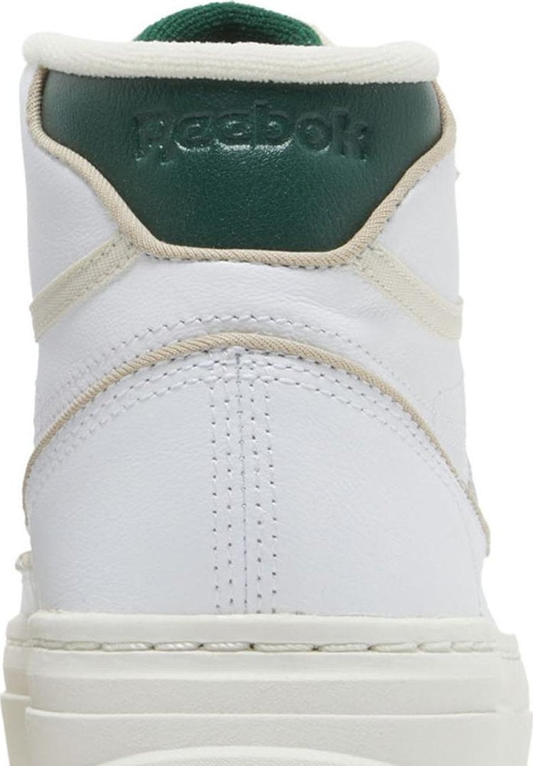 Wmns Club C Geo Mid 'White Dark Green'