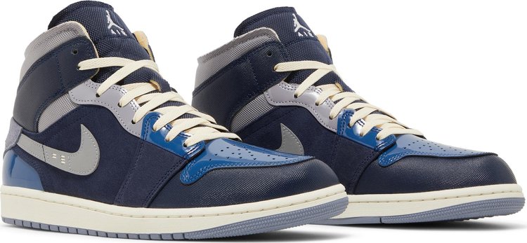 Air Jordan 1 Mid-Out-Obsidian