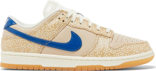 נעלי סניקרס Dunk Low Premium 'Montreal Bagel Sesame' של המותג נייקי בצבע שָׁזוּף עשויות עוֹר