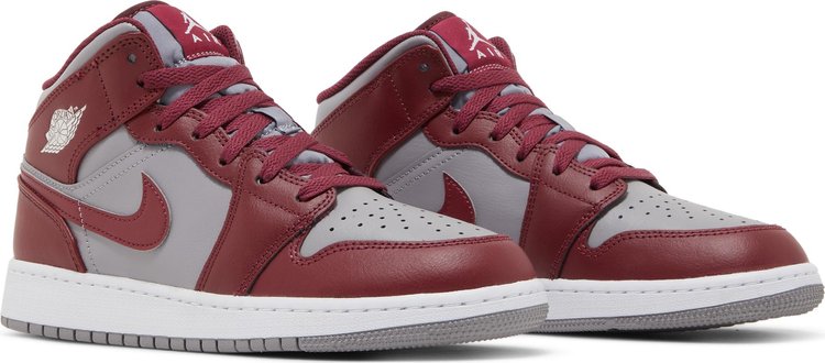 Air Jordan 1 Mid GS 'Cherrywood Red'