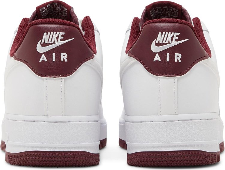 Air Force 1 '07 'White Dark Beetroot'