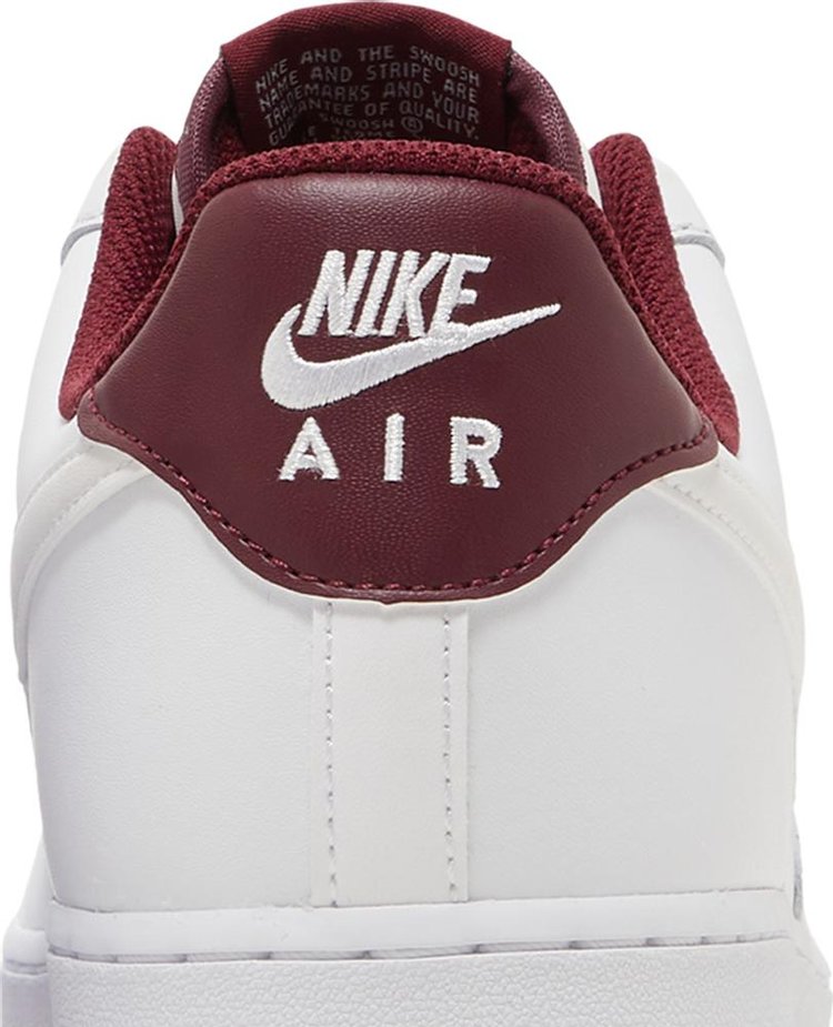 Air Force 1 '07 'White Dark Beetroot'