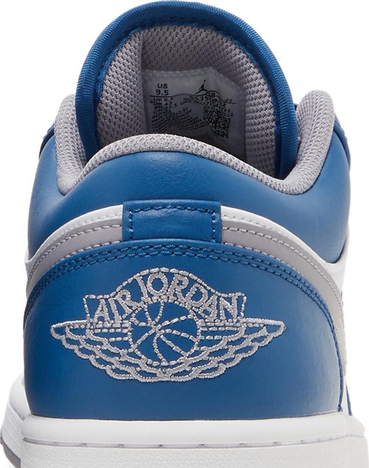 Air Jordan 1 Low 'True Blue Cement'