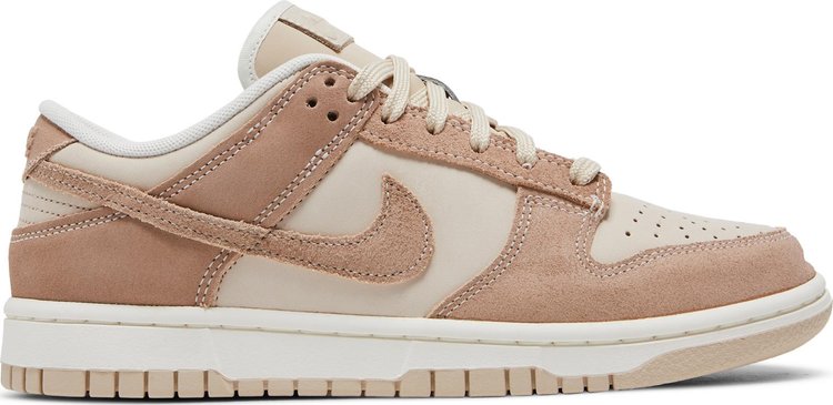 נעלי סניקרס Wmns Dunk Low SE 'Sandrift' של המותג נייקי בצבע שָׁזוּף עשויות עור (זמש)