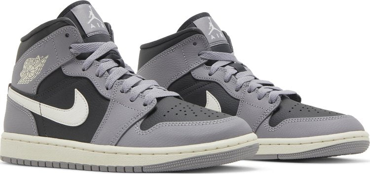 Wmns Air Jordan 1 Mid 'Cement Grey'