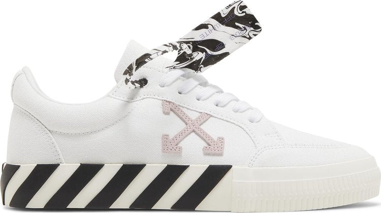 נעלי סניקרס Off-White Wmns Vulc Sneaker 'White Pink' 2022 של המותג אוף וויט בצבע לבן עשויות בַּד