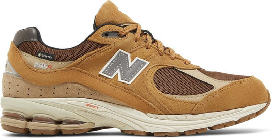 נעלי סניקרס 2002R GORE-TEX 'Tobacco' של המותג ניו באלאנס בצבע שָׁזוּף עשויות עור (זמש)