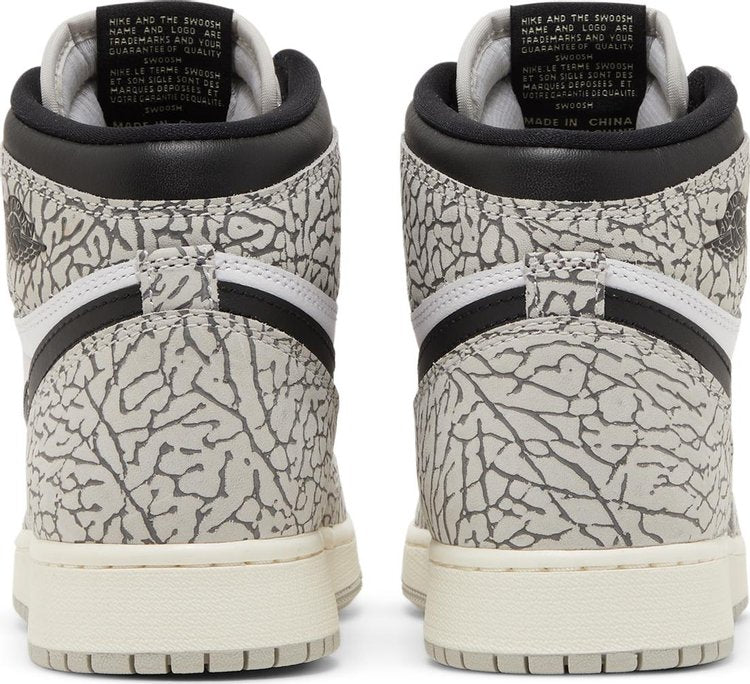 Air Jordan 1 Retro High OG GS 'White Cement'