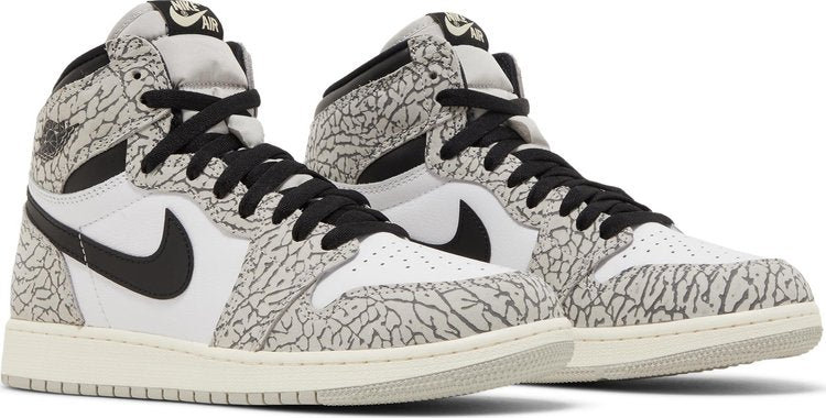 Air Jordan 1 Retro High OG GS 'White Cement'