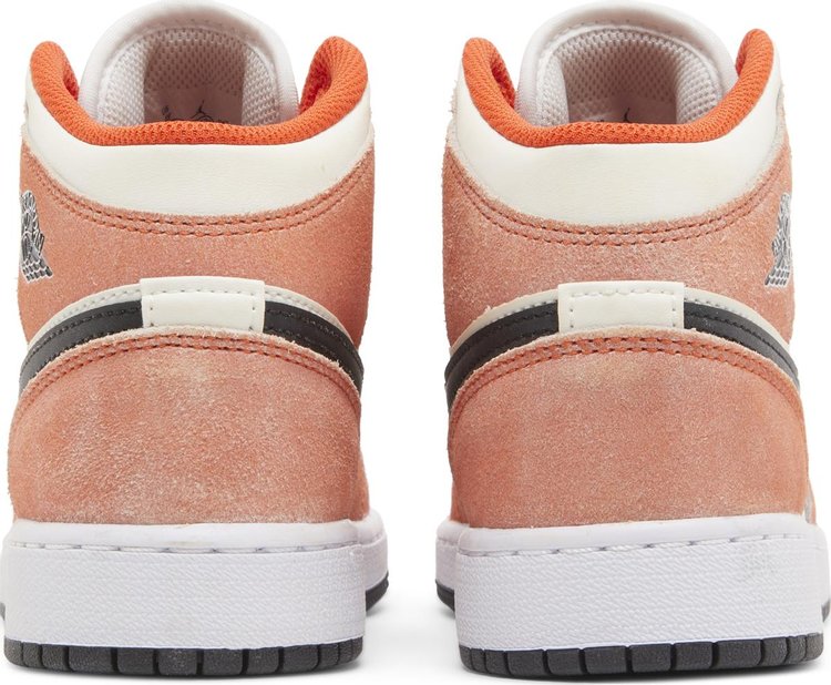 Air Jordan 1 Mid SE GS 'Orange Suede'