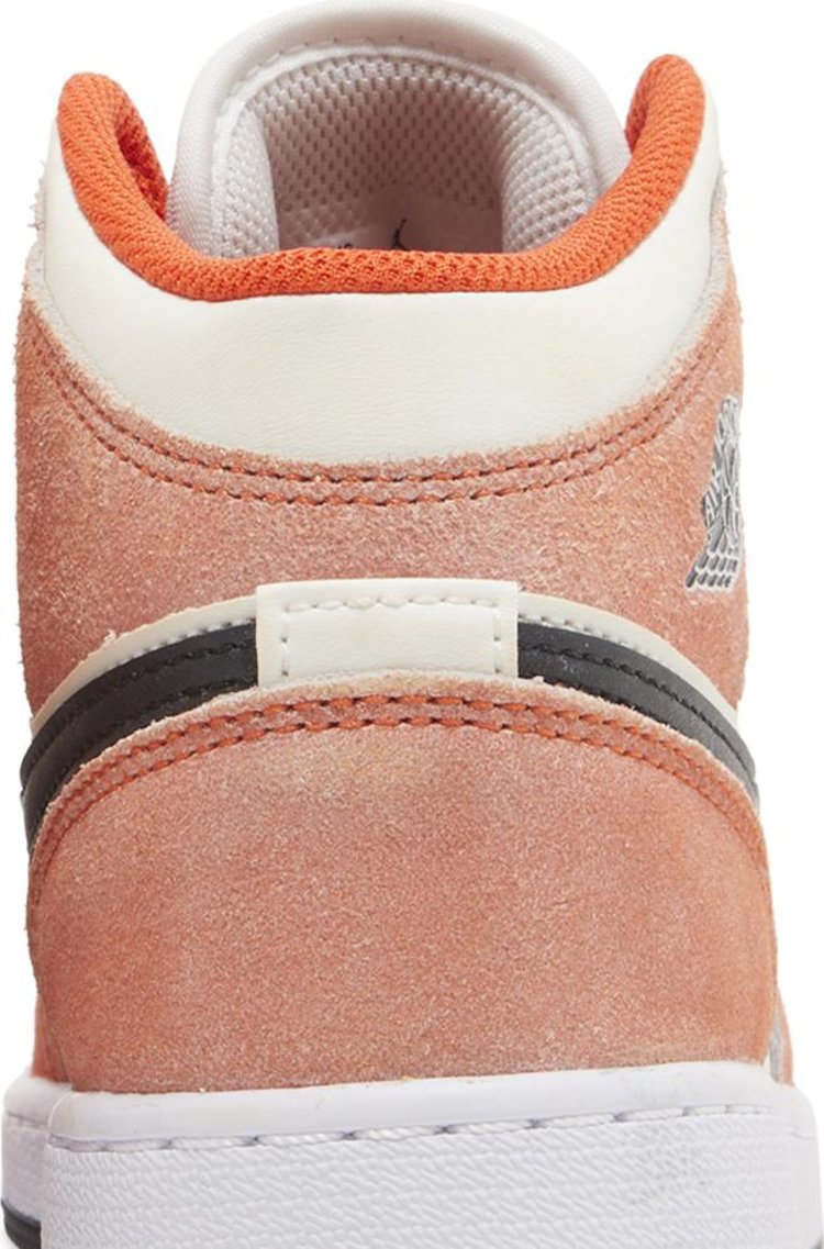 Air Jordan 1 Mid SE GS 'Orange Suede'