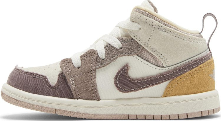 Air Jordan 1 Mid SE Craft TD 'Inside Out - Taupe Haze'