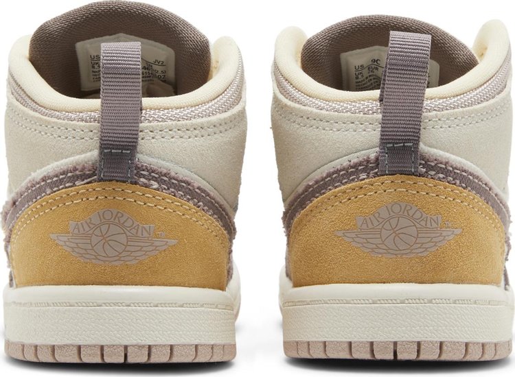 Air Jordan 1 Mid SE Craft TD 'Inside Out - Taupe Haze'