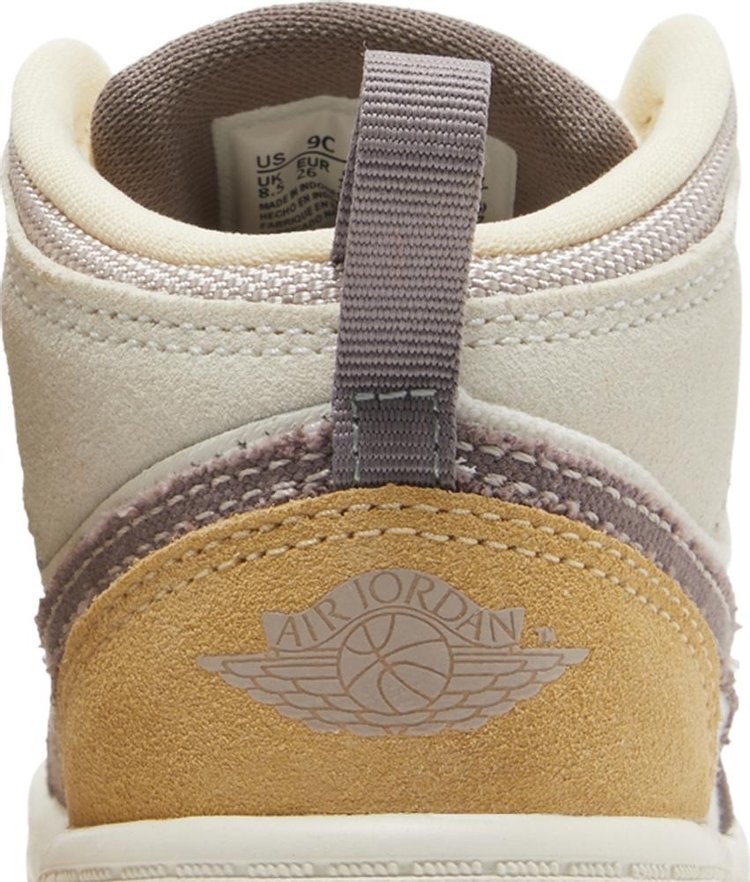 Air Jordan 1 Mid SE Craft TD 'Inside Out - Taupe Haze'