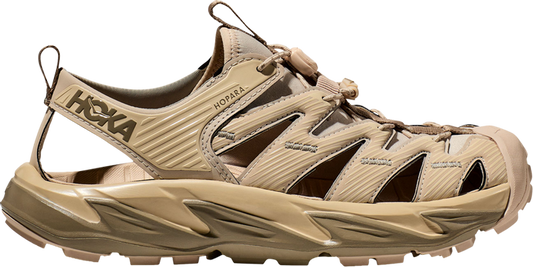 נעלי סניקרס Hopara Sandal 'Shifting Sand Dune' של המותג הוקה בצבע אפור עשויות ניאופרן