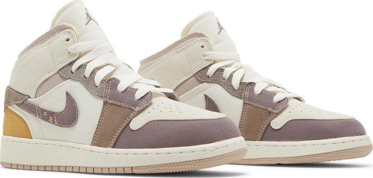 Air Jordan 1 Mid SE Craft GS 'Inside Out - Taupe Haze'