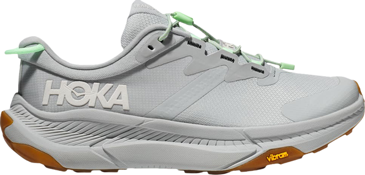 נעלי סניקרס Wmns Transport 'Harbor Mist Lime Glow' של המותג הוקה בצבע סָגוֹל עשויות רֶשֶׁת