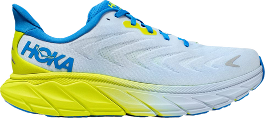 נעלי סניקרס Arahi 6 'Ice Water Evening Primrose' של המותג הוקה בצבע כְּחוֹל עשויות רֶשֶׁת