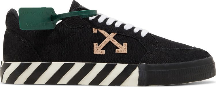 נעלי סניקרס Off-White Vulc Sneaker 'Black Sand' של המותג אוף וויט בצבע שָׁחוֹר עשויות בַּד