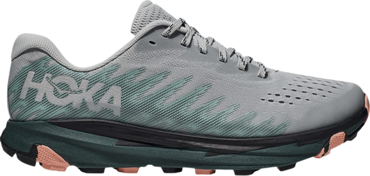 נעלי סניקרס Wmns Torrent 3 'Harbor Mist Spruce' של המותג הוקה בצבע אפור עשויות רֶשֶׁת