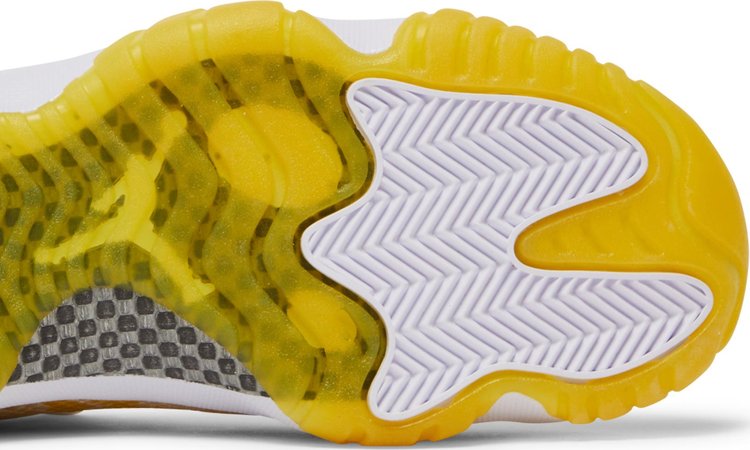 WMNS Air Jordan 11 Low 'Yellow Snakeskin'